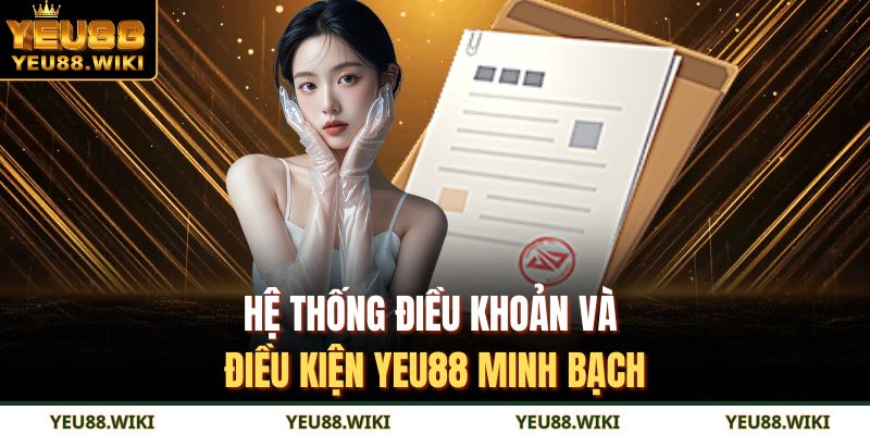 Hệ thống điều khoản và điều kiện YEU88 minh bạch